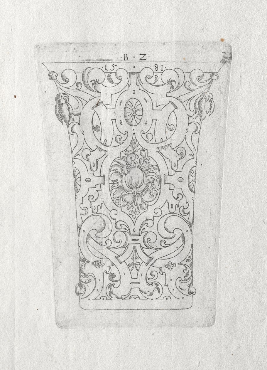 Bicchiere Ornamentale da Bernhard Zan