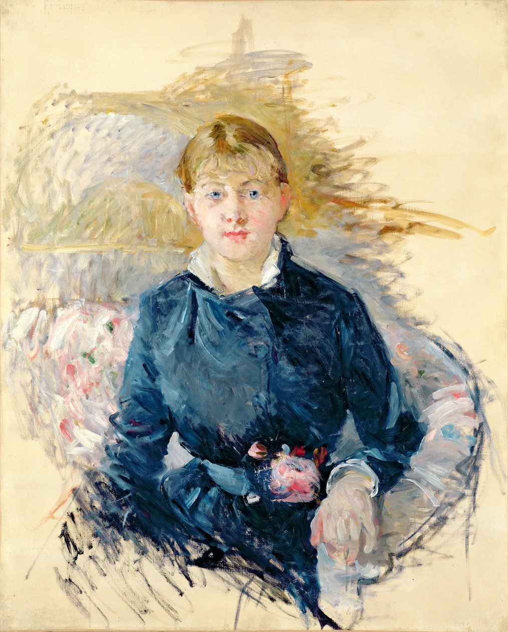 Ritratto di Louise Riesener, 1881 da Berthe Morisot