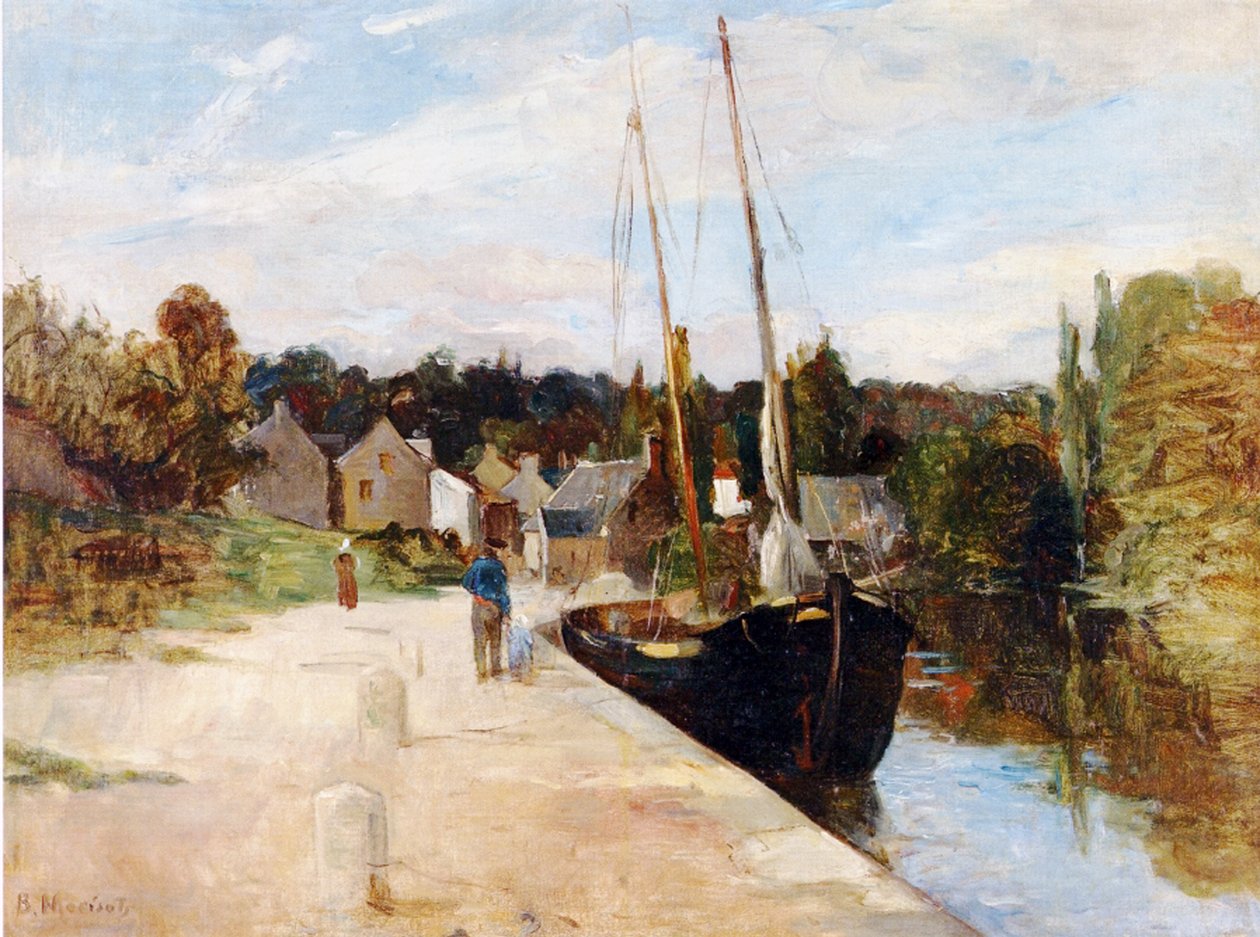 Rosbras, Bretagna, 1866-67 da Berthe Morisot
