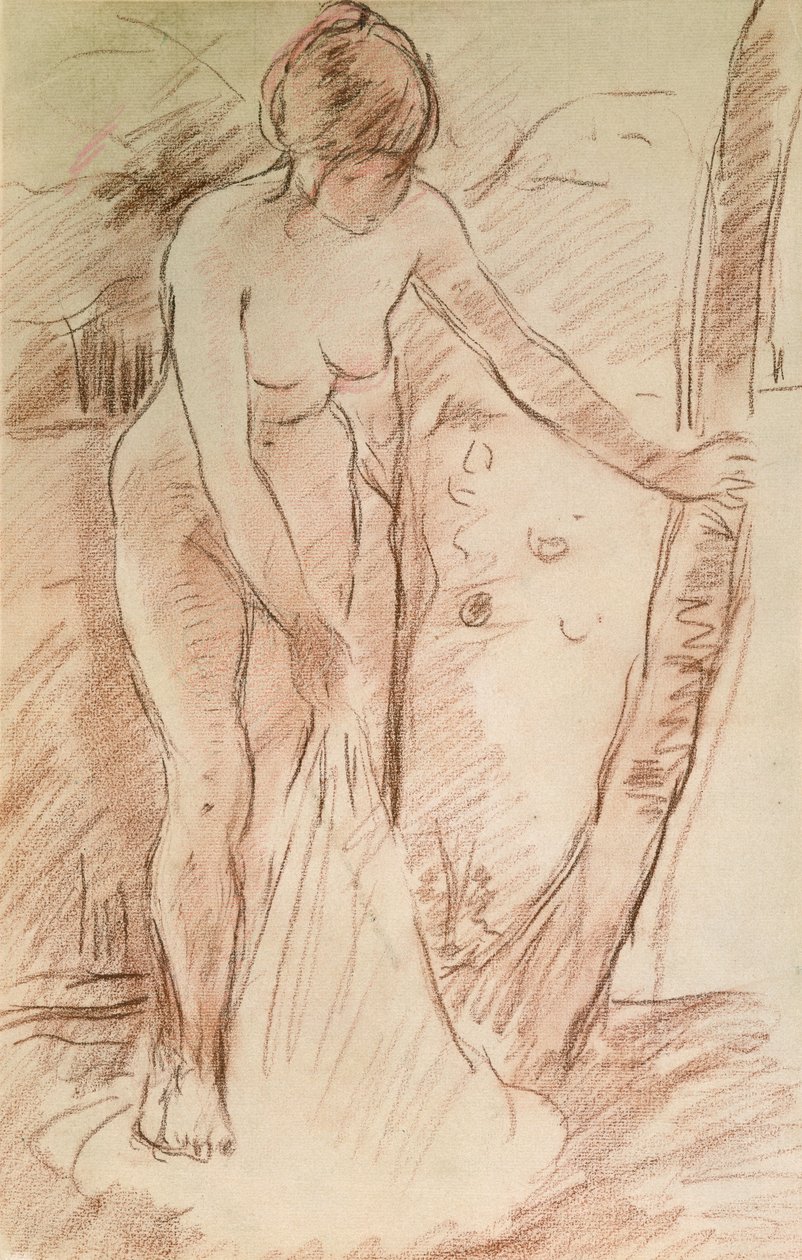 Bagnante in piedi, 1888 da Berthe Morisot