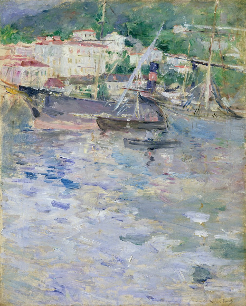 Il porto, Nizza, 1882 da Berthe Morisot