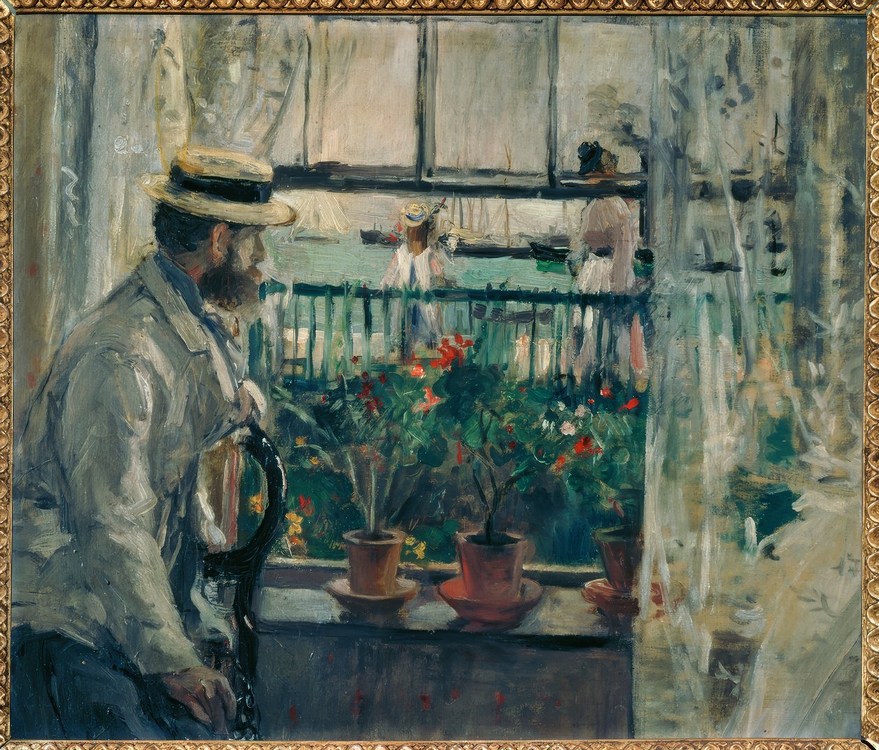 Interno, Isola di Wight da Berthe Morisot