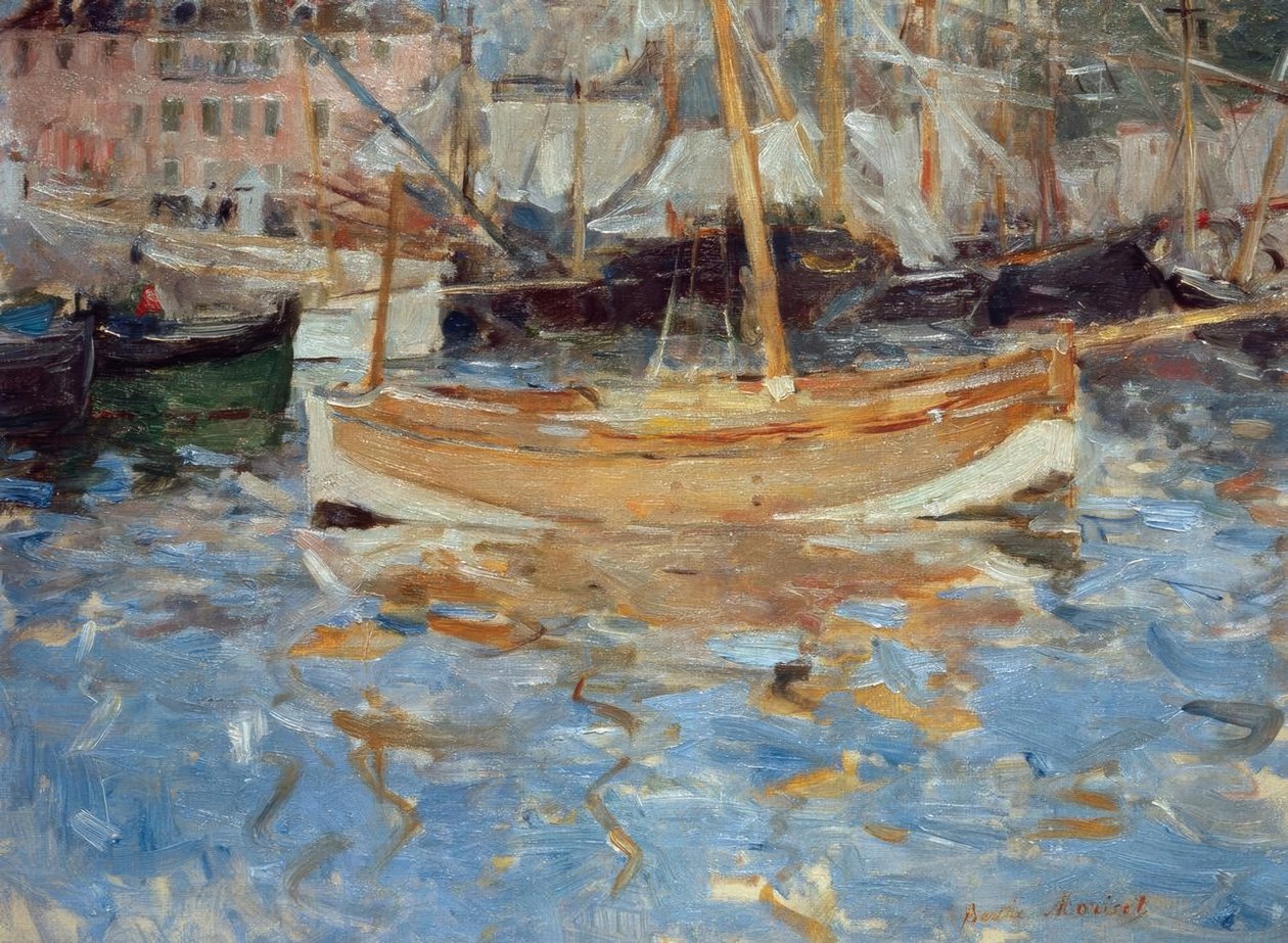 Il porto di Nizza da Berthe Morisot