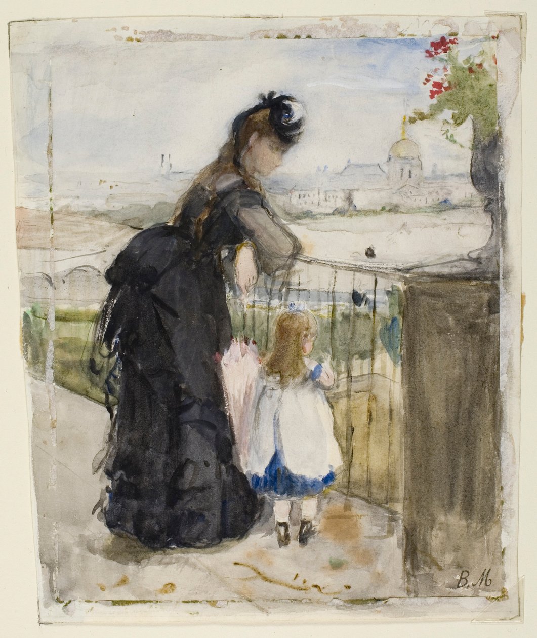 Sul balcone da Berthe Morisot