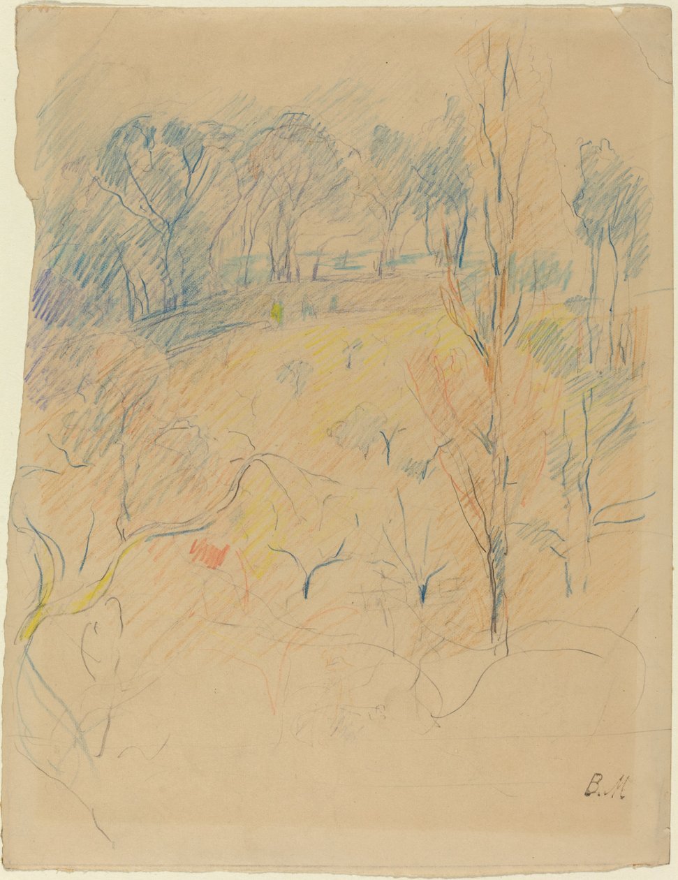 Paesaggio primaverile da Berthe Morisot