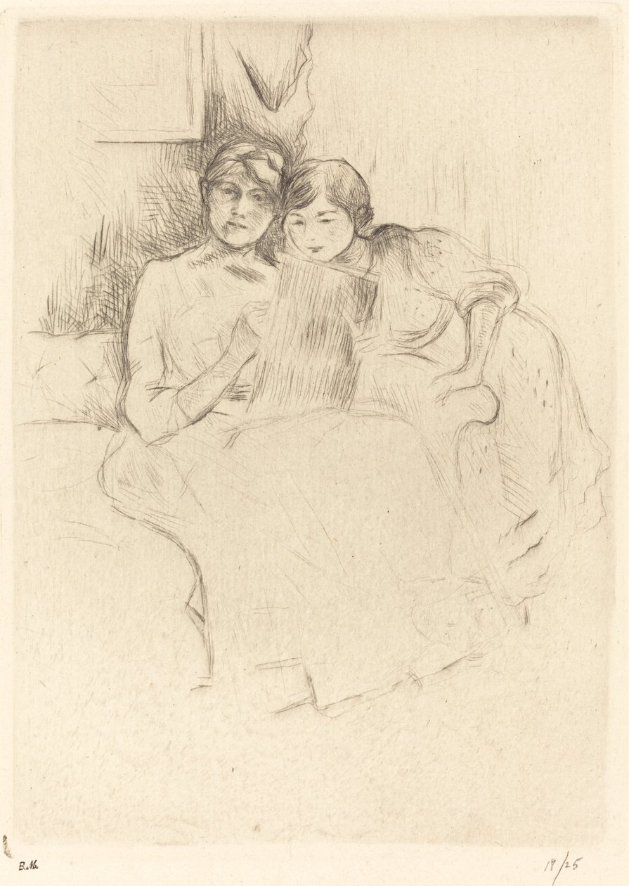 La lezione di disegno da Berthe Morisot