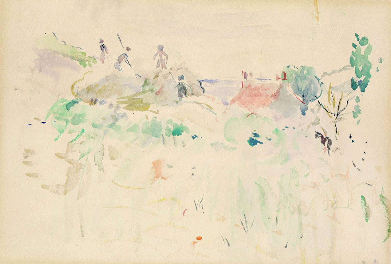 I covoni di fieno a Jersey, 1886 da Berthe Morisot