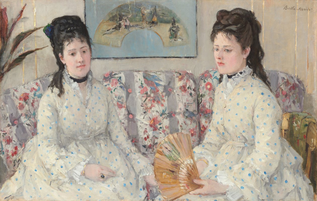 Le sorelle, 1869 da Berthe Morisot