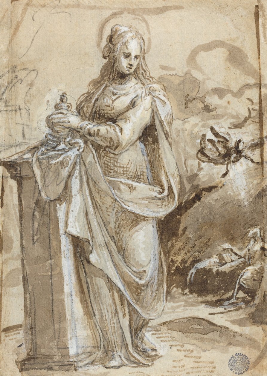 Maria Maddalena [verso] da Biagio Pupini