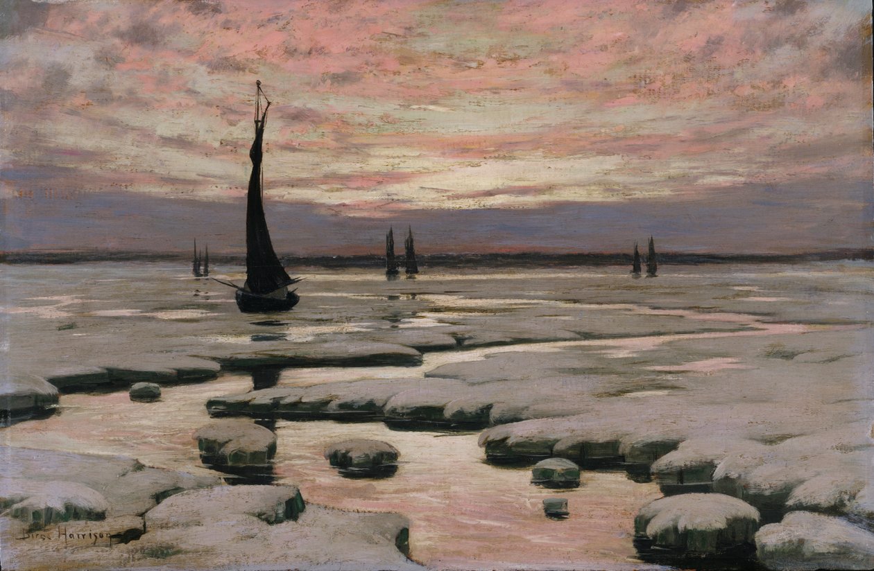 Tramonto Invernale, ca. 1890 da Birge Harrison