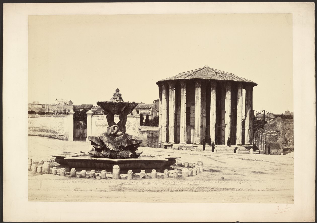 [Tempio di Vesta - Roma] da Bisson Frères