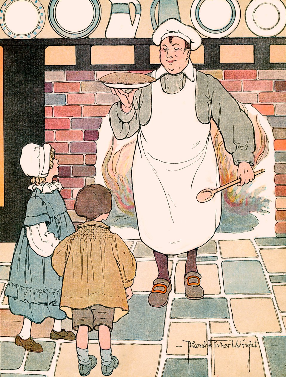 Pat-a-Cake, illustrato da Blanche Fisher Wright da Blanche Fisher Wright