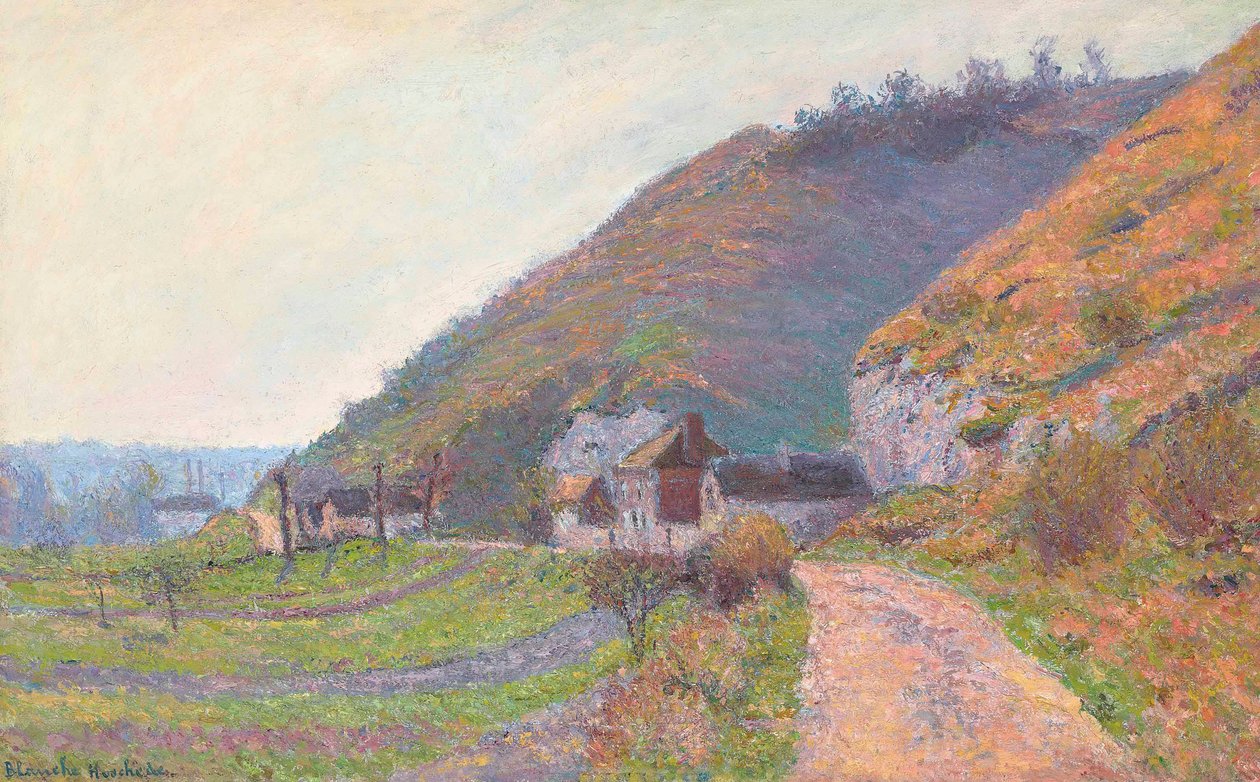 Una strada vicino a Giverny da Blanche Hoschede Monet