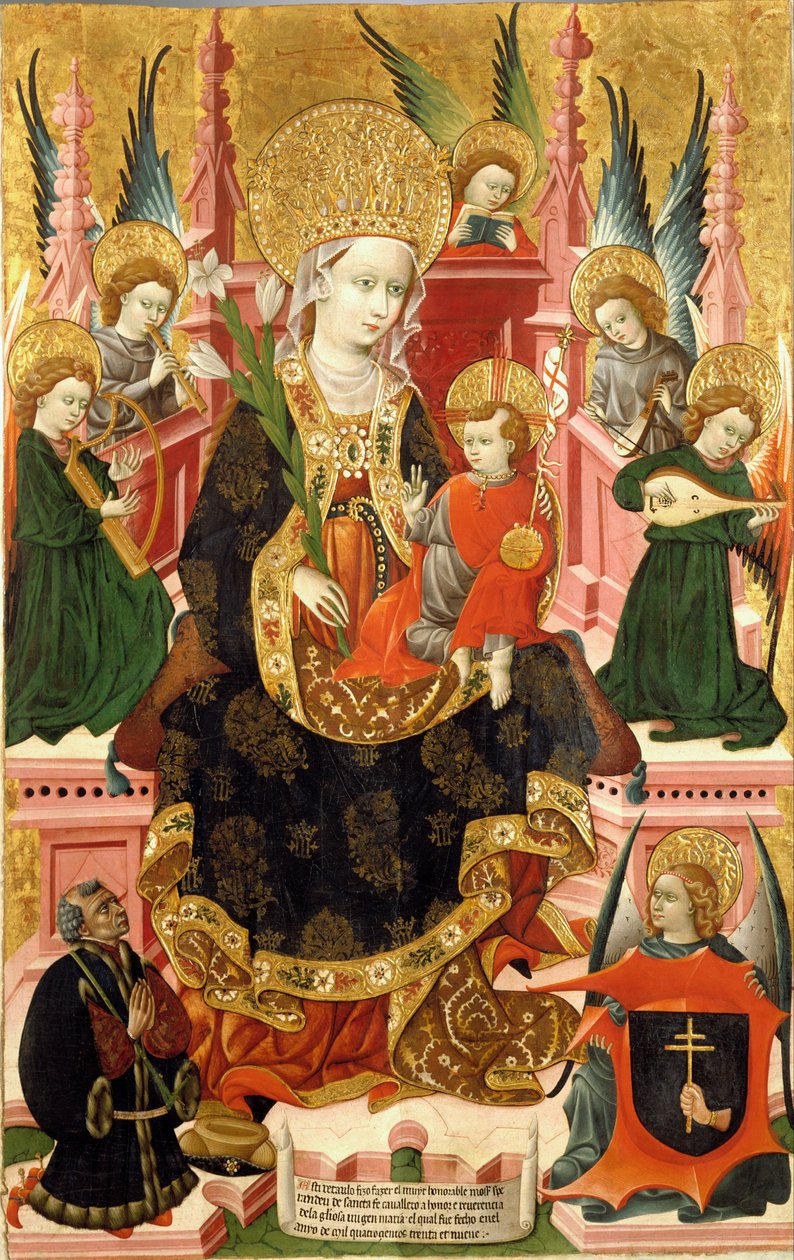 Vergine di Mosén Esperandeu de Santa Fe da Blasco de Granen