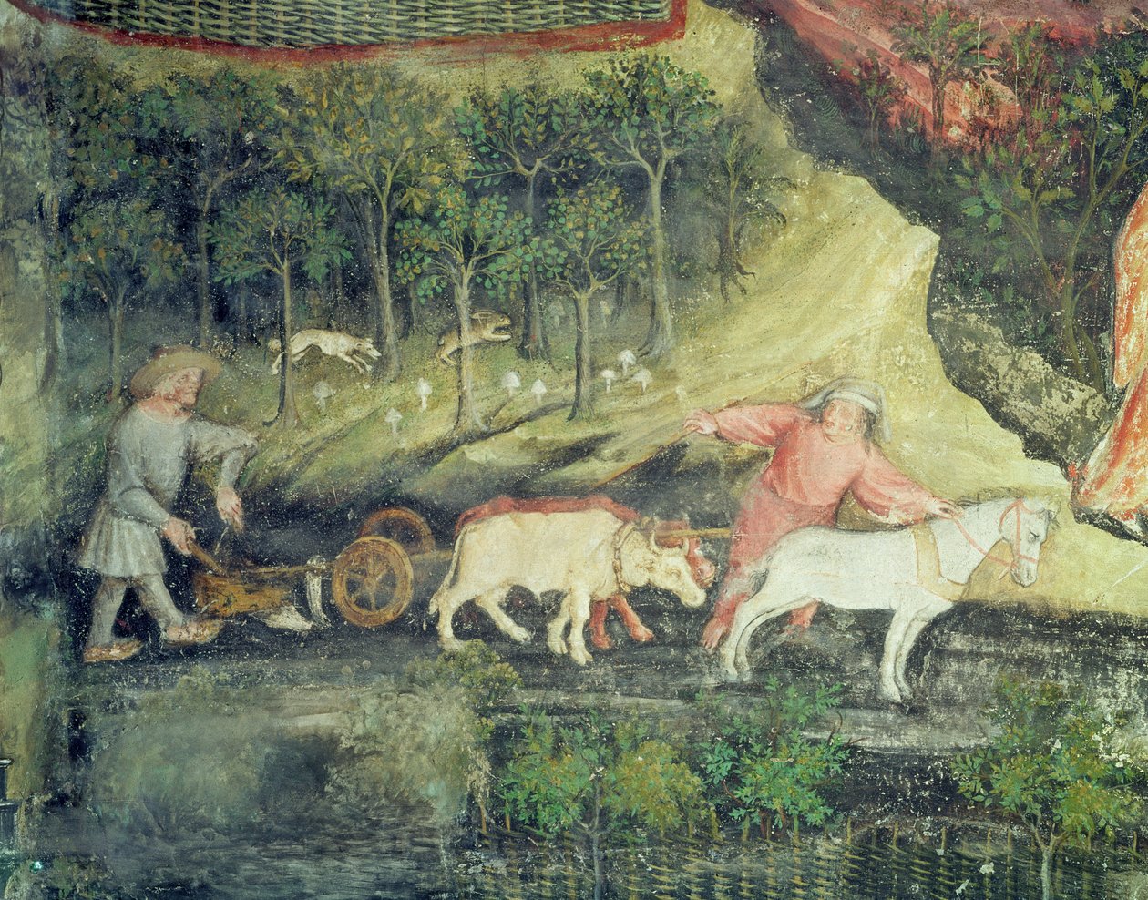 Mese di aprile (dettaglio) da Bohemian School