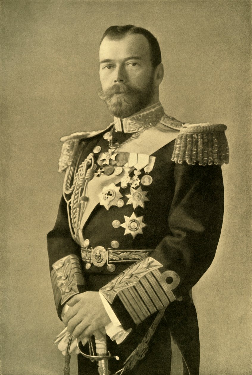 Lo Zar Nicola II da Boissonnas and Eggler