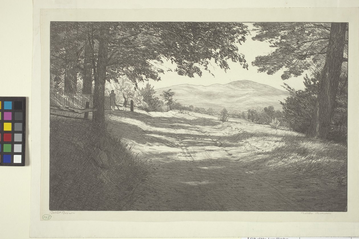 Vista nord da Bolton Coit Brown