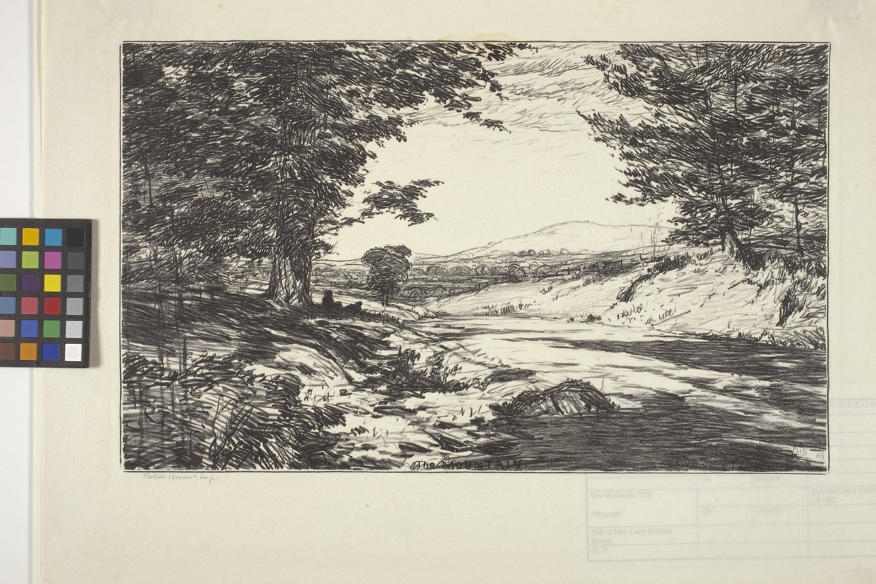 La montagna da Bolton Coit Brown