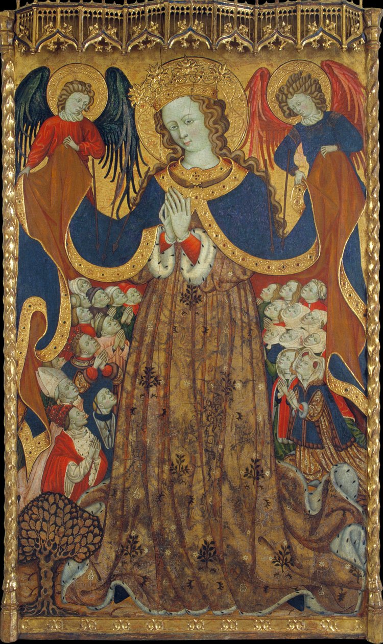 Vergine della Misericordia, ca 1430 da Bonanat Zaortiga