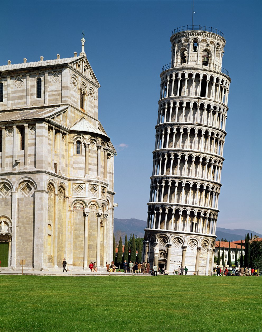 Veduta della Torre Pendente da Bonannus of Pisa
