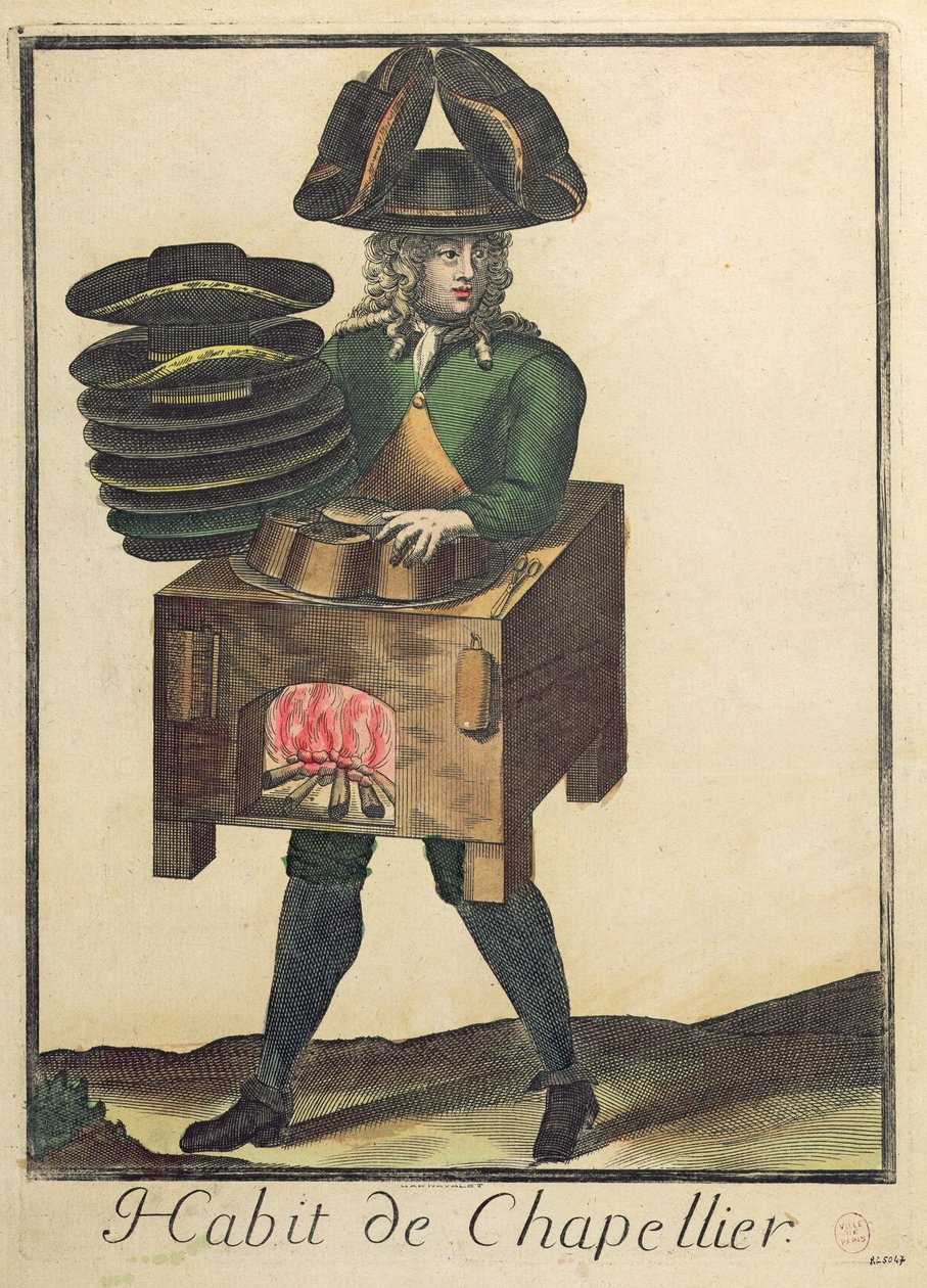 Il costume della modista da Nicolas Bonnart