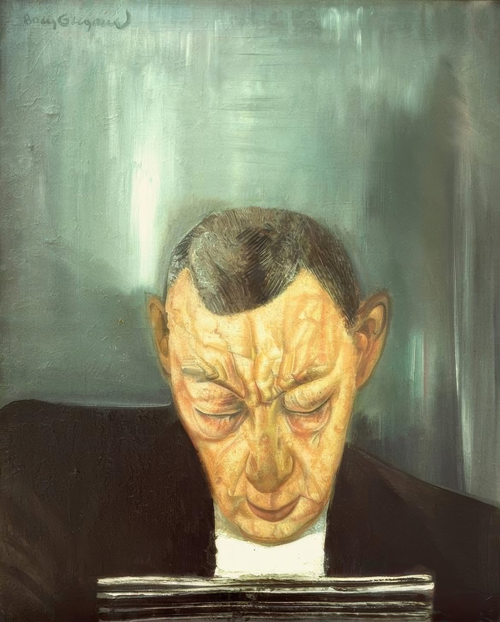 Ritratto di Rachmaninov da Boris D. Grigorjew