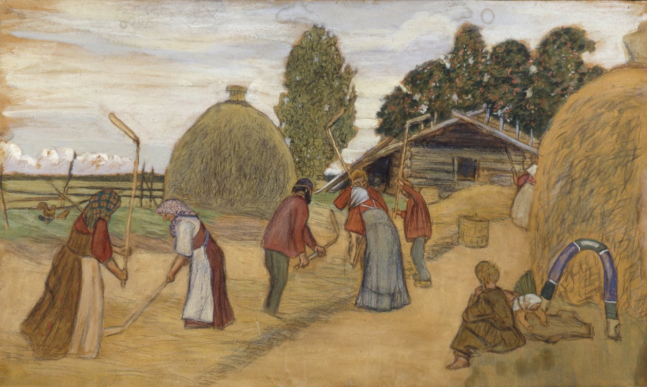 Aia da Boris Mikhailovich Kustodiev