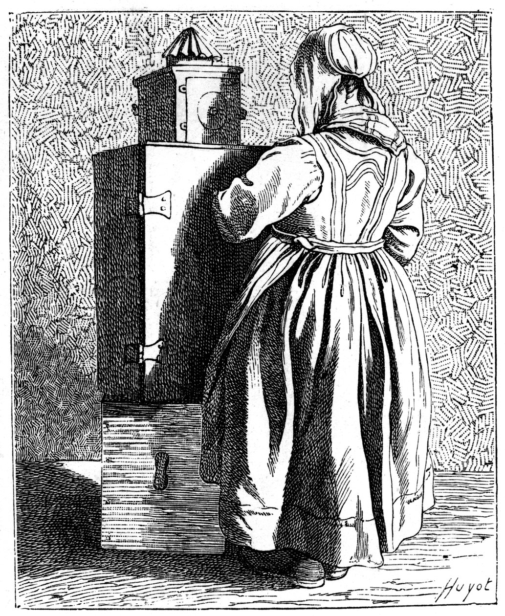 Una lanterna magica, 1737-1742 da Bouchardon