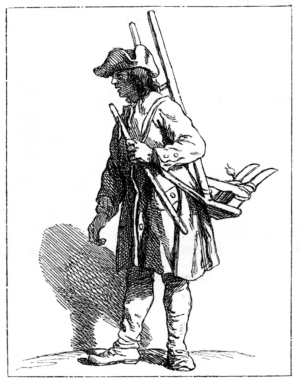 Un facchino, 1737-1742 da Bouchardon