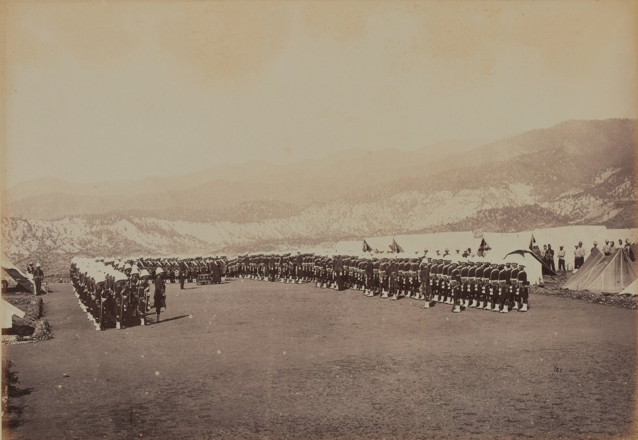 Parata della Chiesa. 92° Highlanders da Bourne and Shepherd