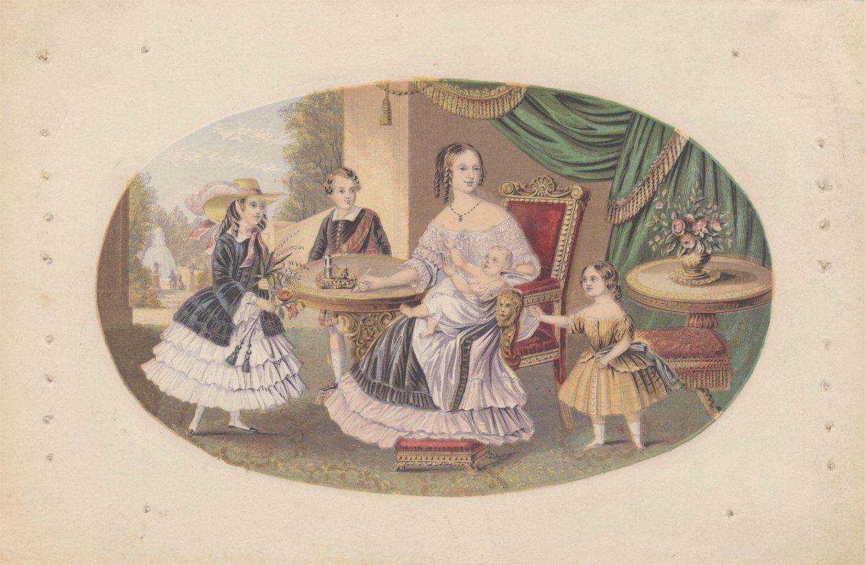 Sua Maestà la Regina Vittoria e Famiglia da Bradshaw and Blacklock