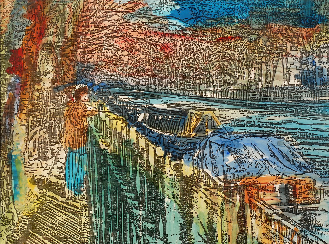 Ragazza a Little Venice da Brenda Brin Booker