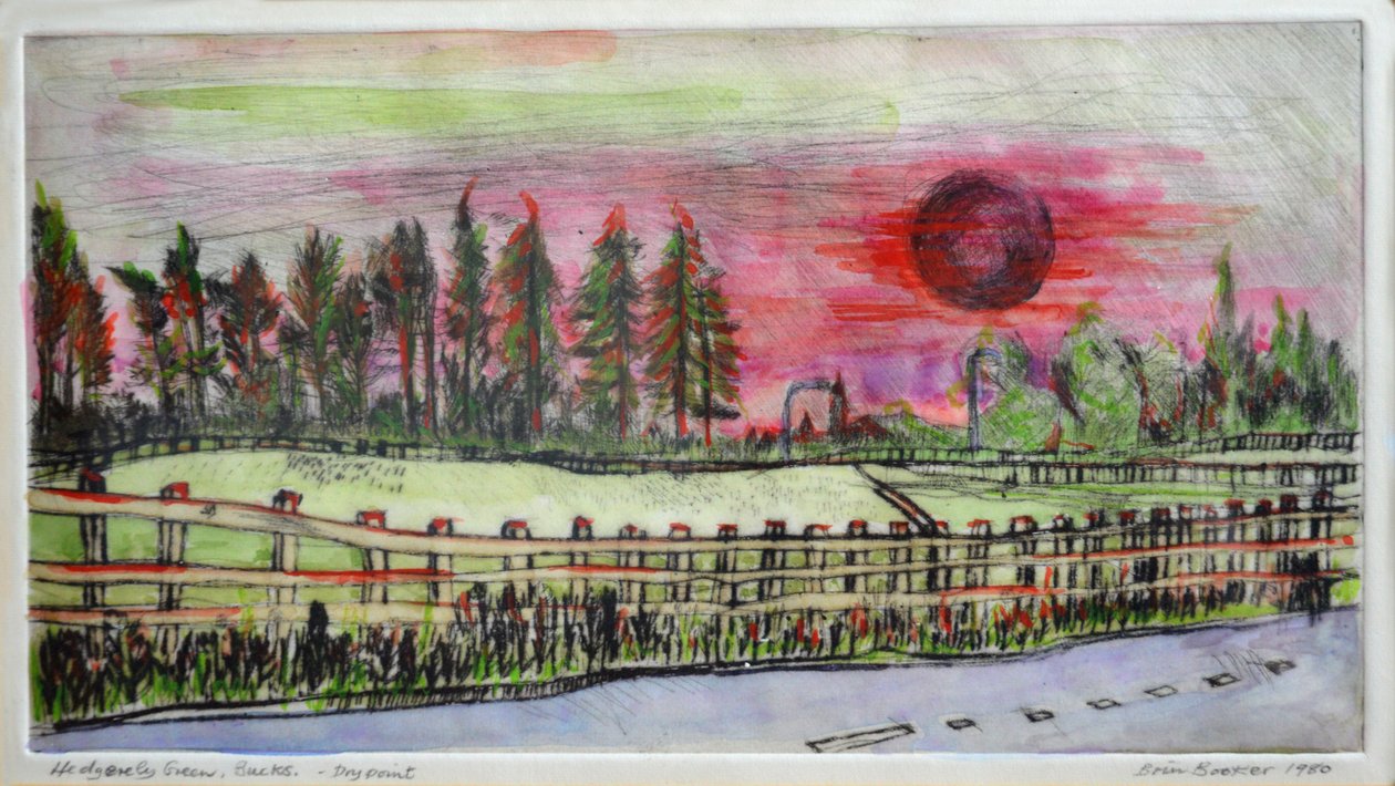Tramonto, Hedgerley Green da Brenda Brin Booker