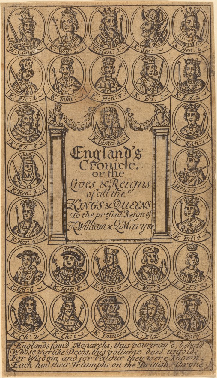 Frontespizio da British 17th Century