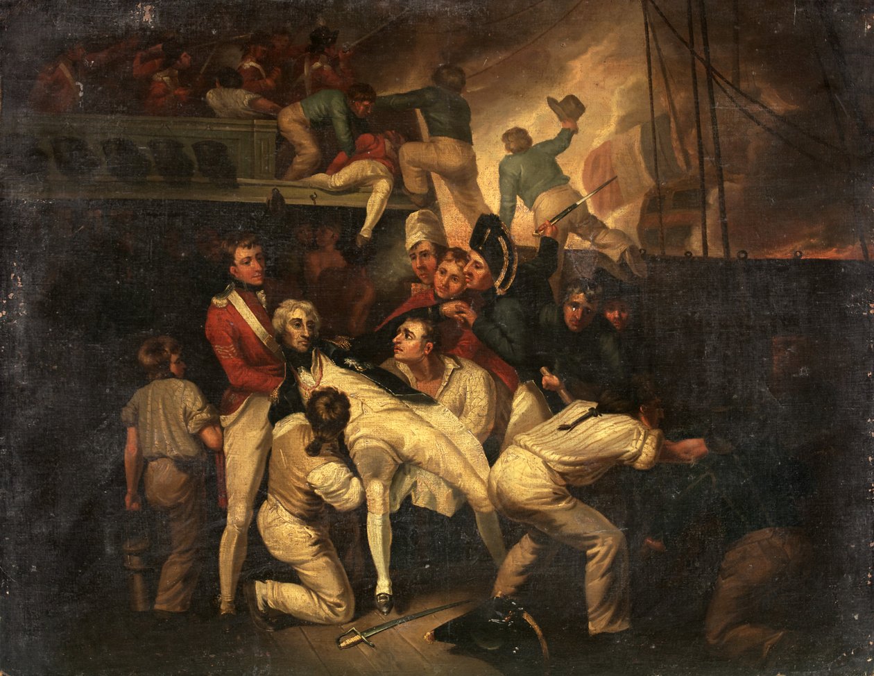 La morte di Nelson, c.1820 da British School