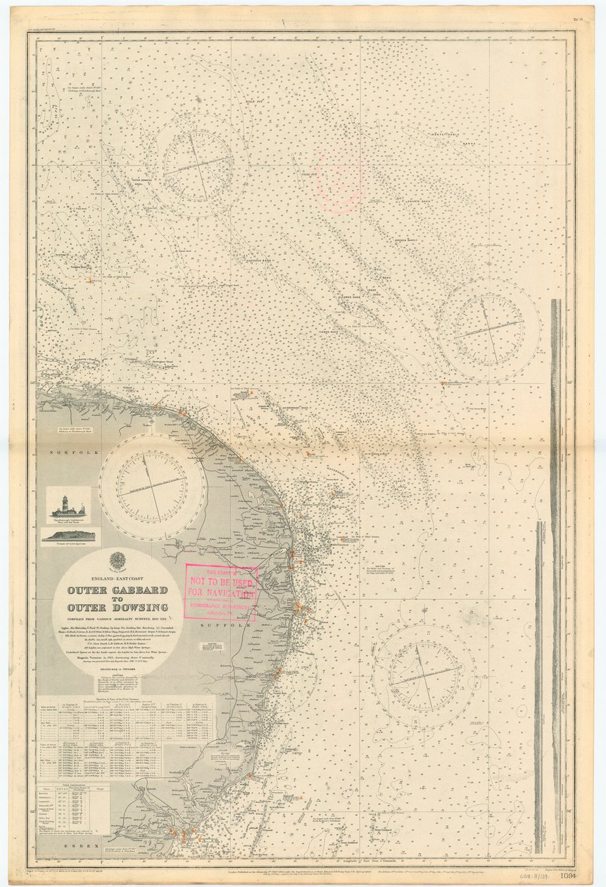 Inghilterra-Costa Orientale. Da Outer Gabbard a Outer Dowsing da British School