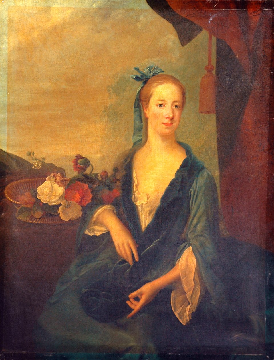 Signora in Blu, 1700 da British School