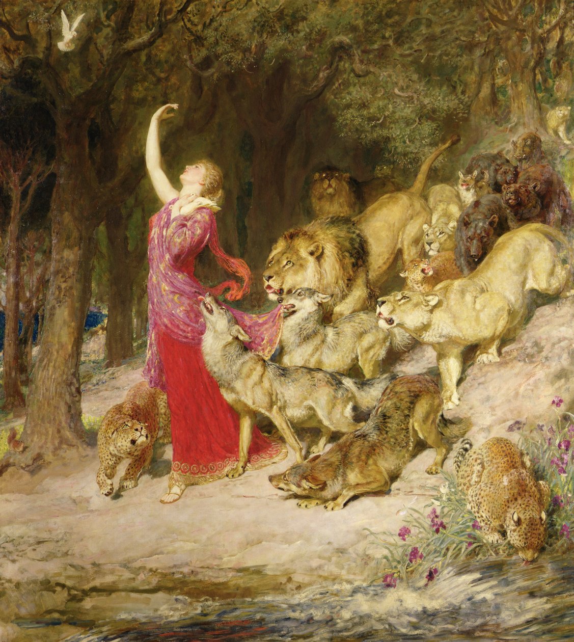 Afrodite, 1902 da Briton Riviere