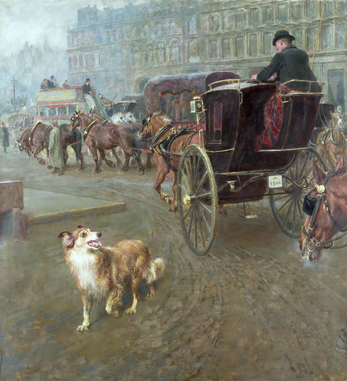 Perso o smarrito, 1905 da Briton Riviere
