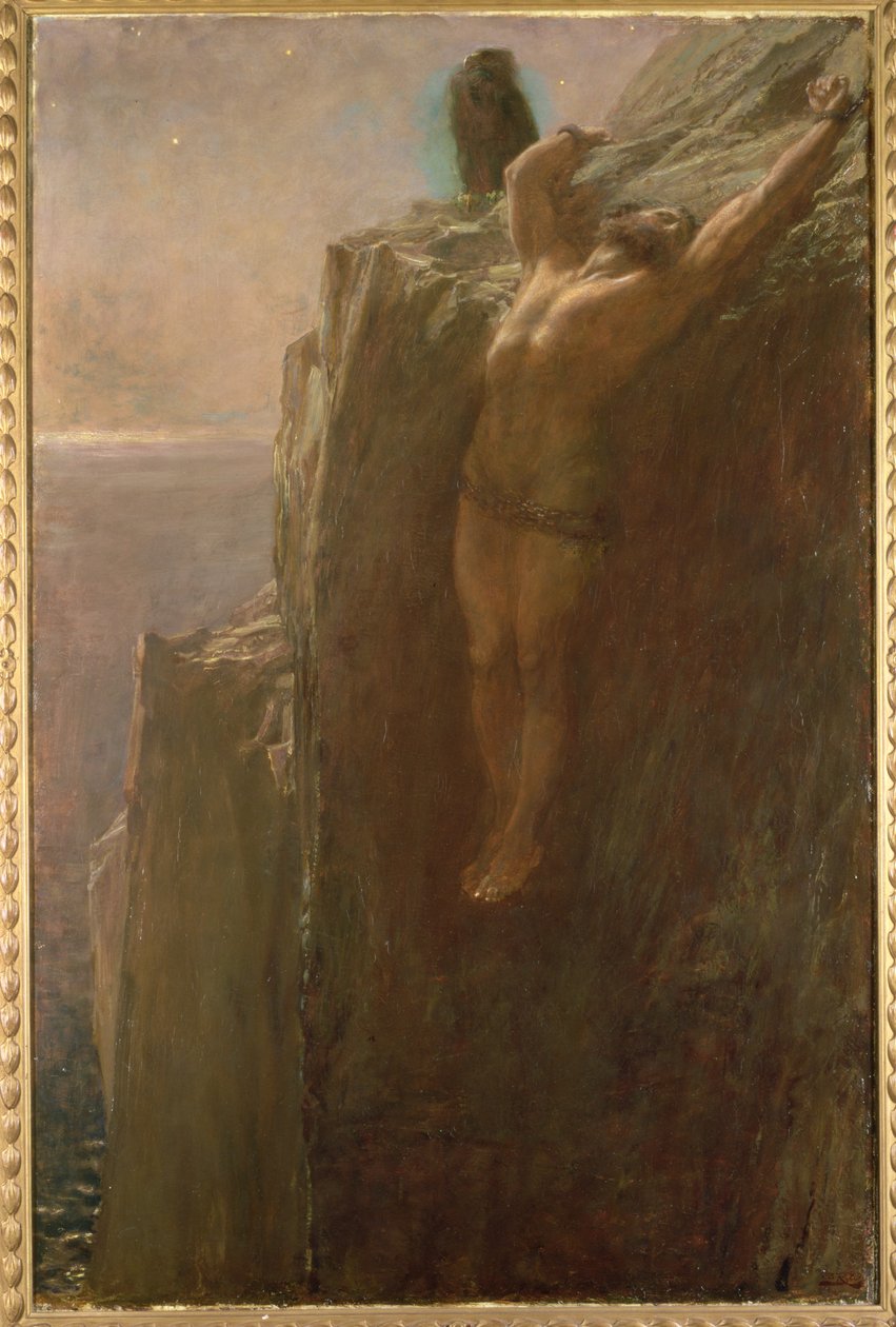 Prometeo incatenato, 1889 da Briton Riviere