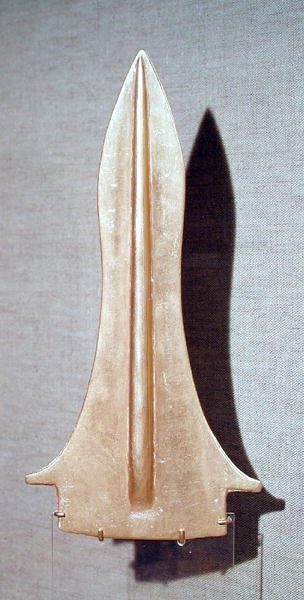 Pugnale, 1500-1250 a.C. (oro) da Bronze Age