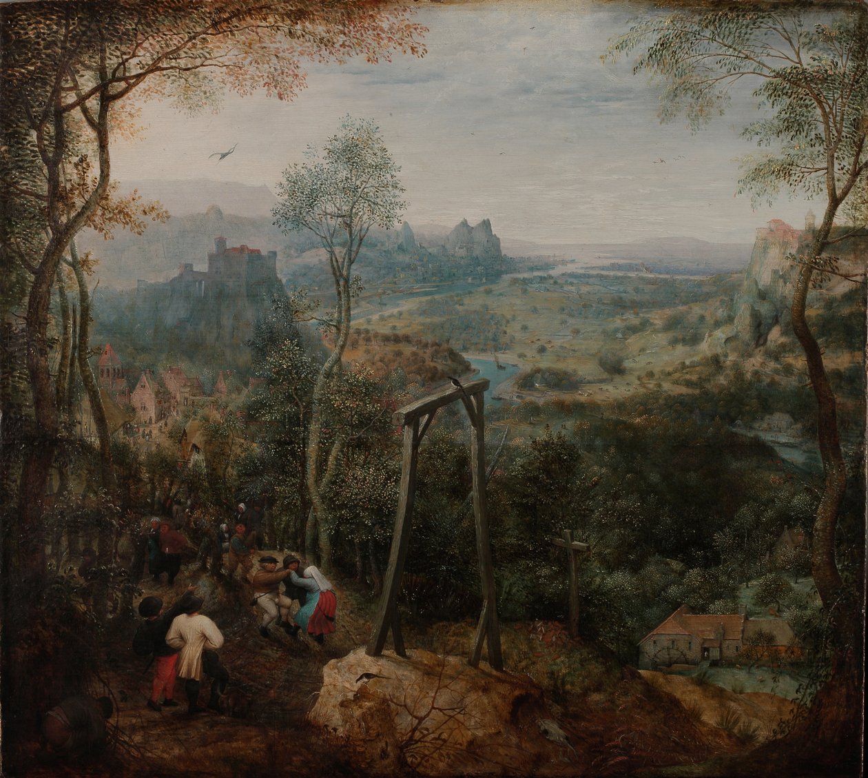 La gazza sulla forca da Bruegel