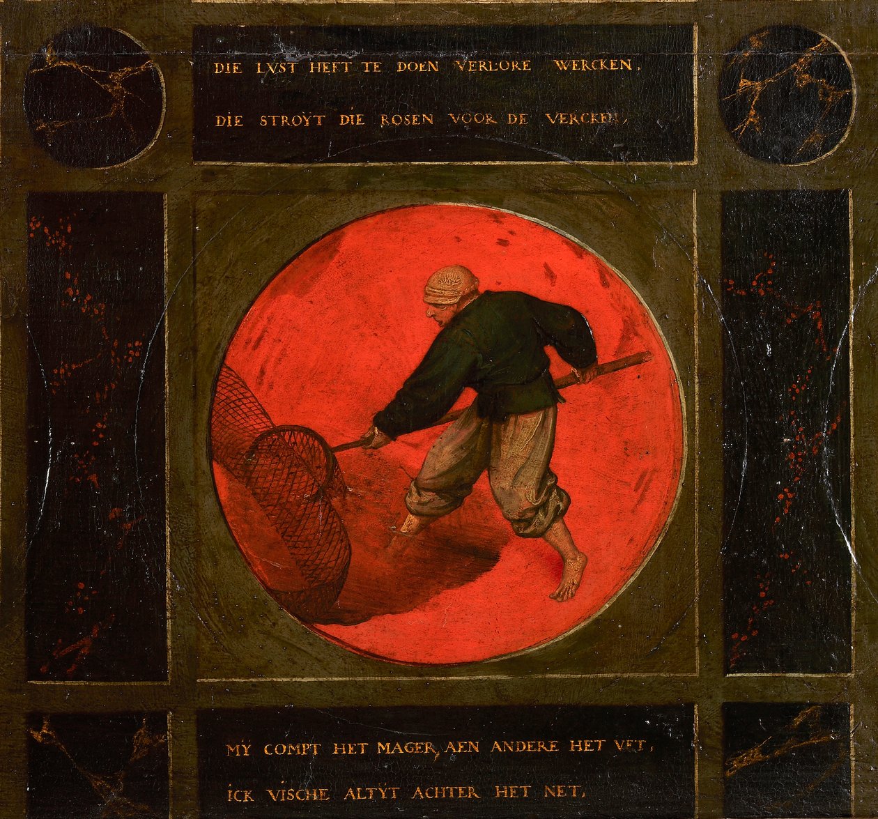 Dodici proverbi, 1558 da Bruegel