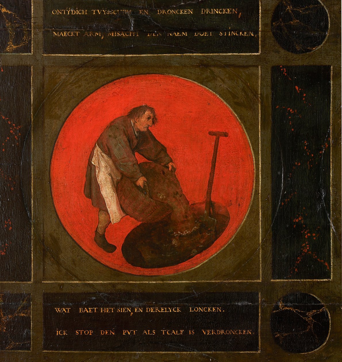 Dodici proverbi, 1558 da Bruegel
