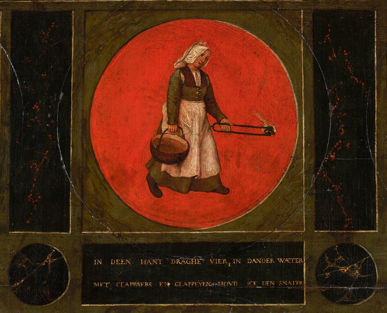 Dodici proverbi, 1558 da Bruegel