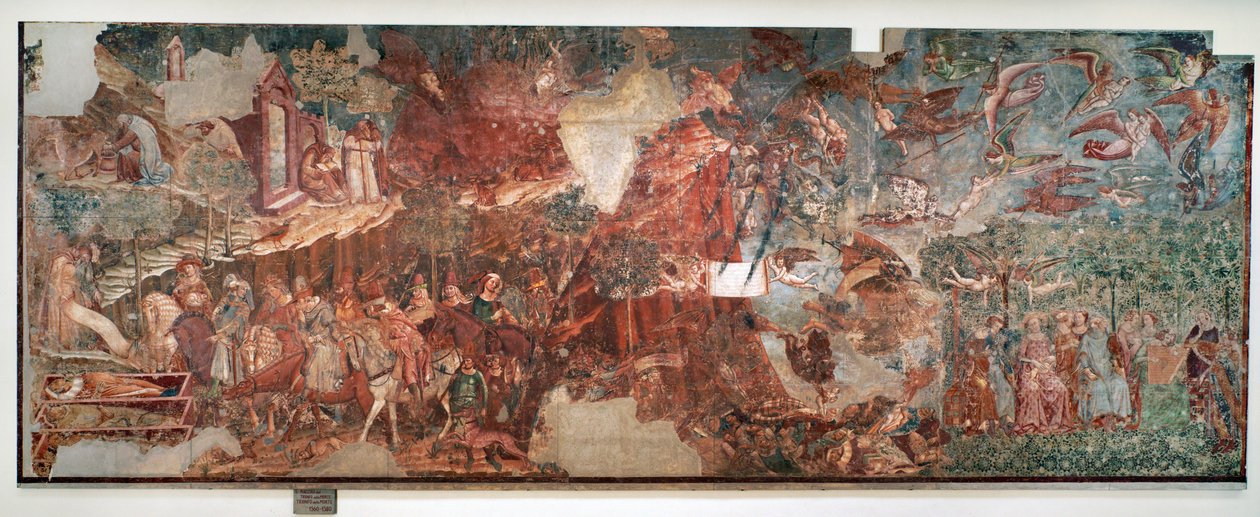 Trionfo della Morte … (fresco) da Buonamico Buffalmacco