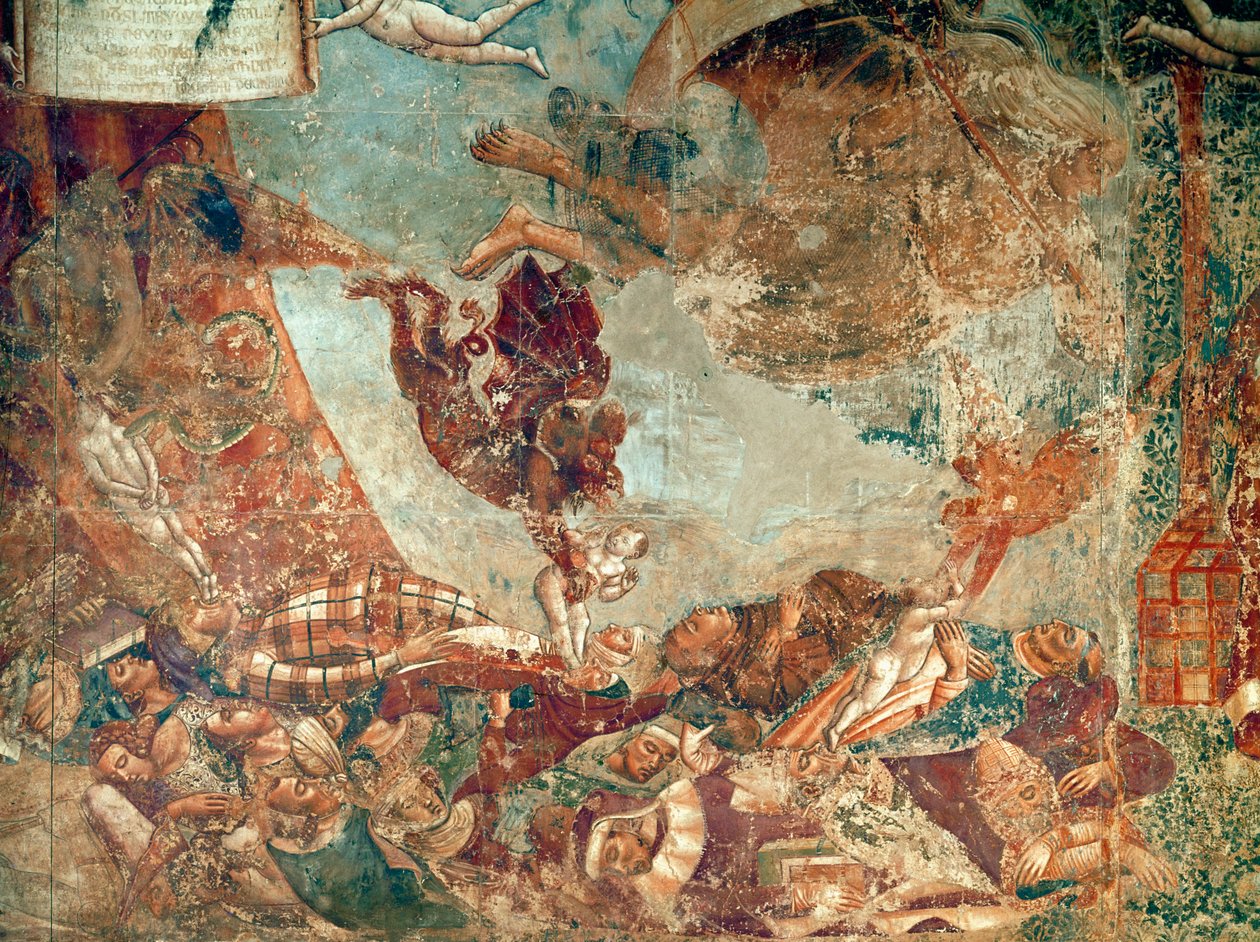 Trionfo della Morte, fresco … (fresco) da Buonamico Buffalmacco