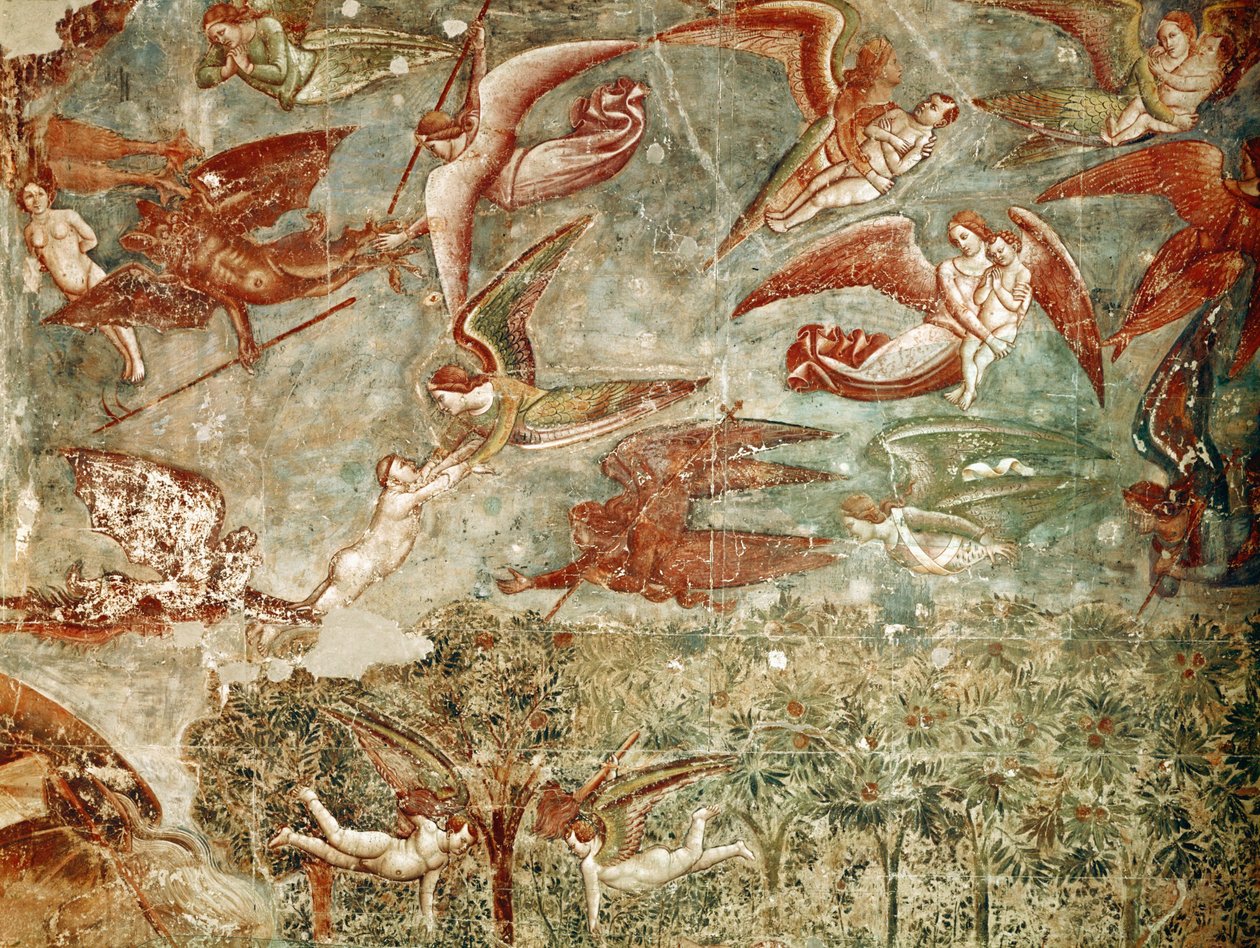 Trionfo della Morte, fresco … (fresco) da Buonamico Buffalmacco