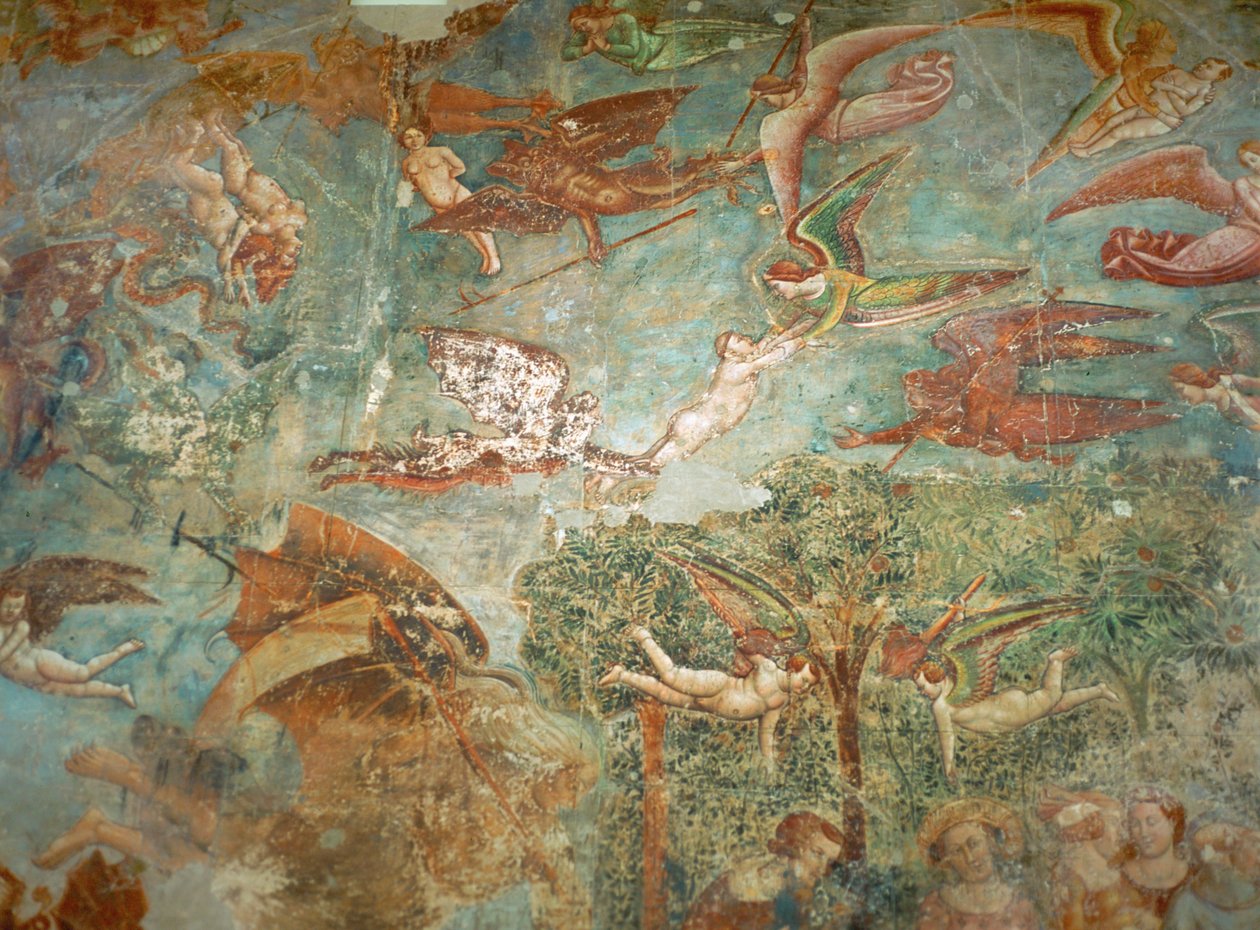 Trionfo della Morte, fresco … (fresco) da Buonamico Buffalmacco