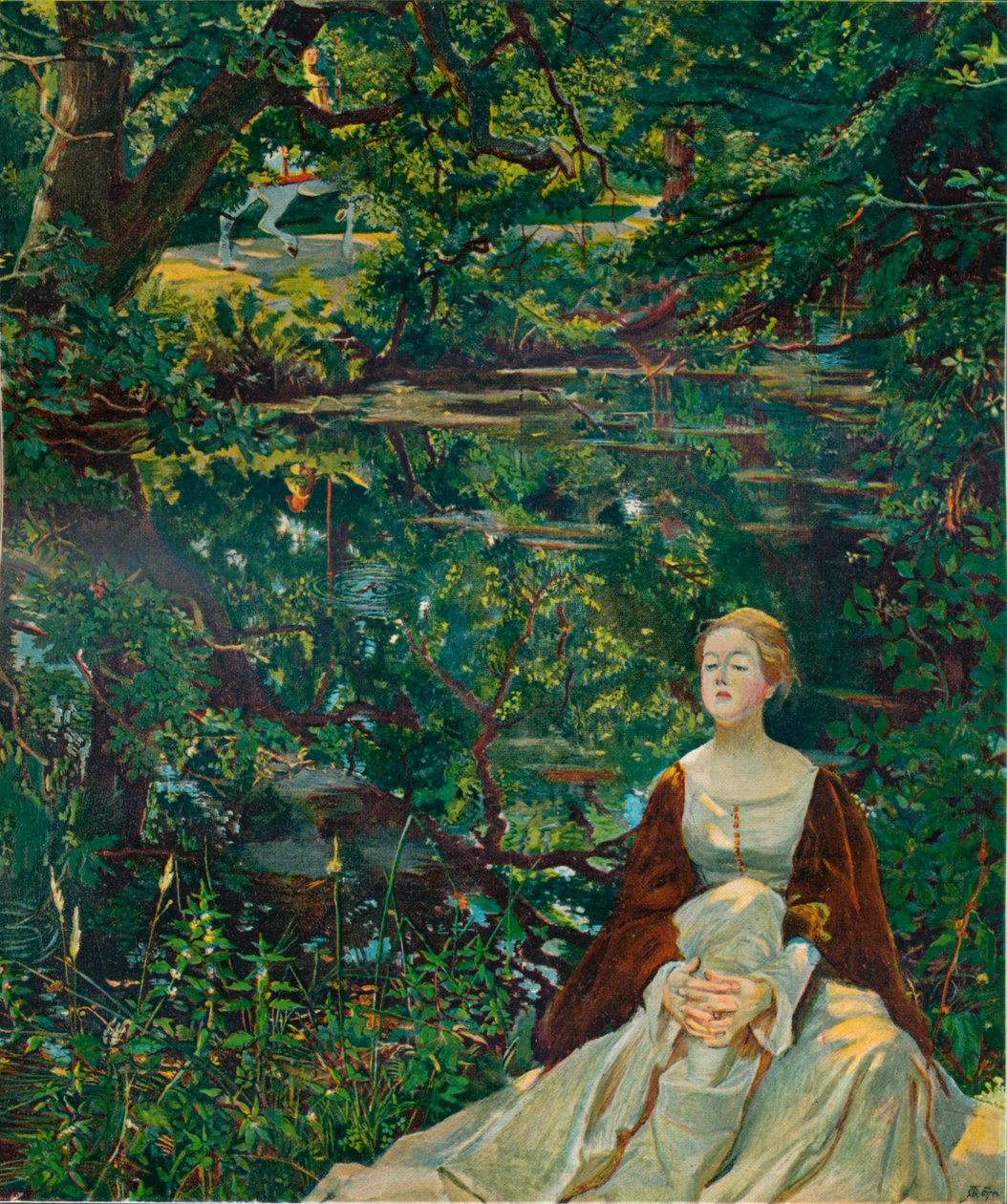 Da un dipinto di Byam Shaw, c1899 da Byam Shaw